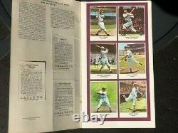 TWO (2!) 1961 Golden Press Hall Of Fame Baseball Stars Complete Booklets