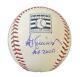 Ted Simmons St Louis Cardinals Autographed Hall of Fame Baseball Inscription JSA