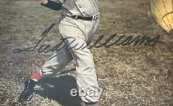 Ted Williams Very Nice Autographed Photo Boston Red Sox Baseball Hall Of Fame