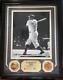 The Highland Mint BABE RUTH Baseball HALL OF FAME Plaque Photo 24k Gold Overlay