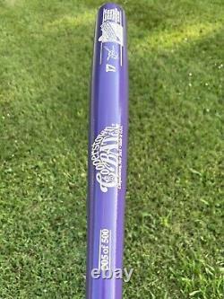 Todd HeltonMLB Baseball Hall of Fame Cooperstown Induction Stat Bat 5/500 HOF