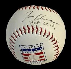 Tom Glavine Autographed Signed Hall Of Fame Logo Baseball Ap/coa Brave, Mets