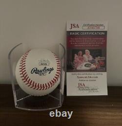 Tom Glavine Signed Autographed Hall of Fame Baseball HOF 14 Braves JSA COA