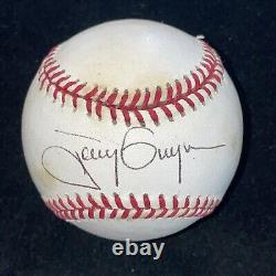 Tony Gwynn Signed Rawlings Baseball JSA COA San Diego Padres Hall Of Fame