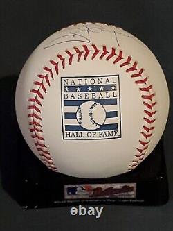 Tony Gywnn AUTO Autographed Hall of Fame OML Baseball Signed MLB Authentic HOLO