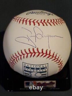 Tony Gywnn AUTO Autographed Hall of Fame OML Baseball Signed MLB Authentic HOLO