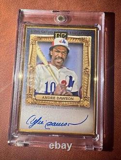 Topps Gilded Collection Andre Dawson Autograph Card #3/10 Hall of fame