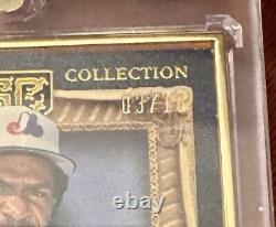 Topps Gilded Collection Andre Dawson Autograph Card #3/10 Hall of fame