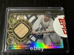 Ty Cobb Game Used Bat Card #45/50 2015 Topps Tribute Detroit Tigers Hall Of Fame