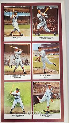 Unsigned 7.5x13 1961 Golden Press Hall of Fame Baseball Stars Booklet 193667