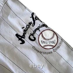 VTG Mirage Hall of Fame First String Chicago White Sox Reversible Jacket Men's L