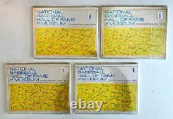 Vintage 1970s Baseball Hall of Fame & Museum Yearbooks Lot of 8