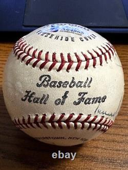 Vintage Hall Of Fame 2 Signed Autographed Hof Baseball! Waner, Cronin, Hubbard