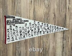 Vintage Large 36 Cooperstown NY National Baseball Hall of Fame Members Pennant