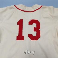 Vintage Pendleton Rawlings Hall of Fame Flannel Baseball Jersey Size 44 Rare