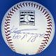 Vladimir Guerrero Signed Auto Hall Of Fame Baseball with HOF 18 Beckett Witness