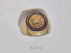 Vtg National Baseball Hall of Fame Cooperstown New York Souvenir Ring 1960s Rare