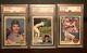 Wade Boggs 1983 Psa 9 Rookie Lot Fleer Donruss Topps Red Sox Hall Of Fame