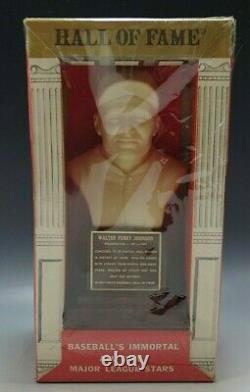 Walter Johnson 1963 Hall Of Fame Baseballs Immortal Bust Sealed Mib