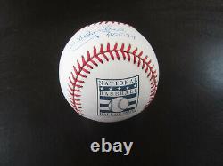 Whitey Ford Autograph Signed Baseball Hall of Fame Ball HOF 74