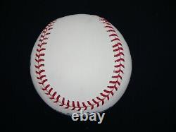 Whitey Ford Signed Official Omlb Hall Of Fame Baseball Inscribed 8-3-74 Steiner