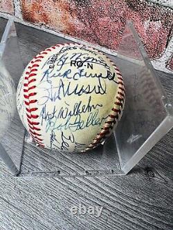 Willie Mays Mantle Autograph Baseball Hall Fame Mickey Musial Banks Ford Snyder